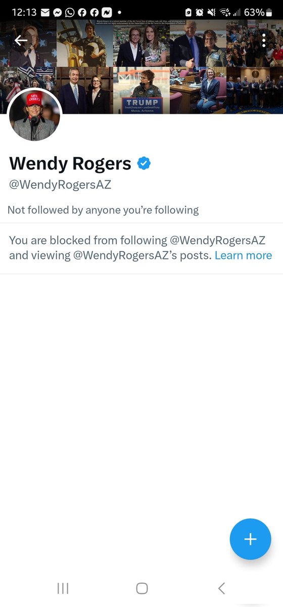 @WendyRogers_AZ If your skin is so thin, you have no business in politics. You just planning to block everyone that criticizes you?