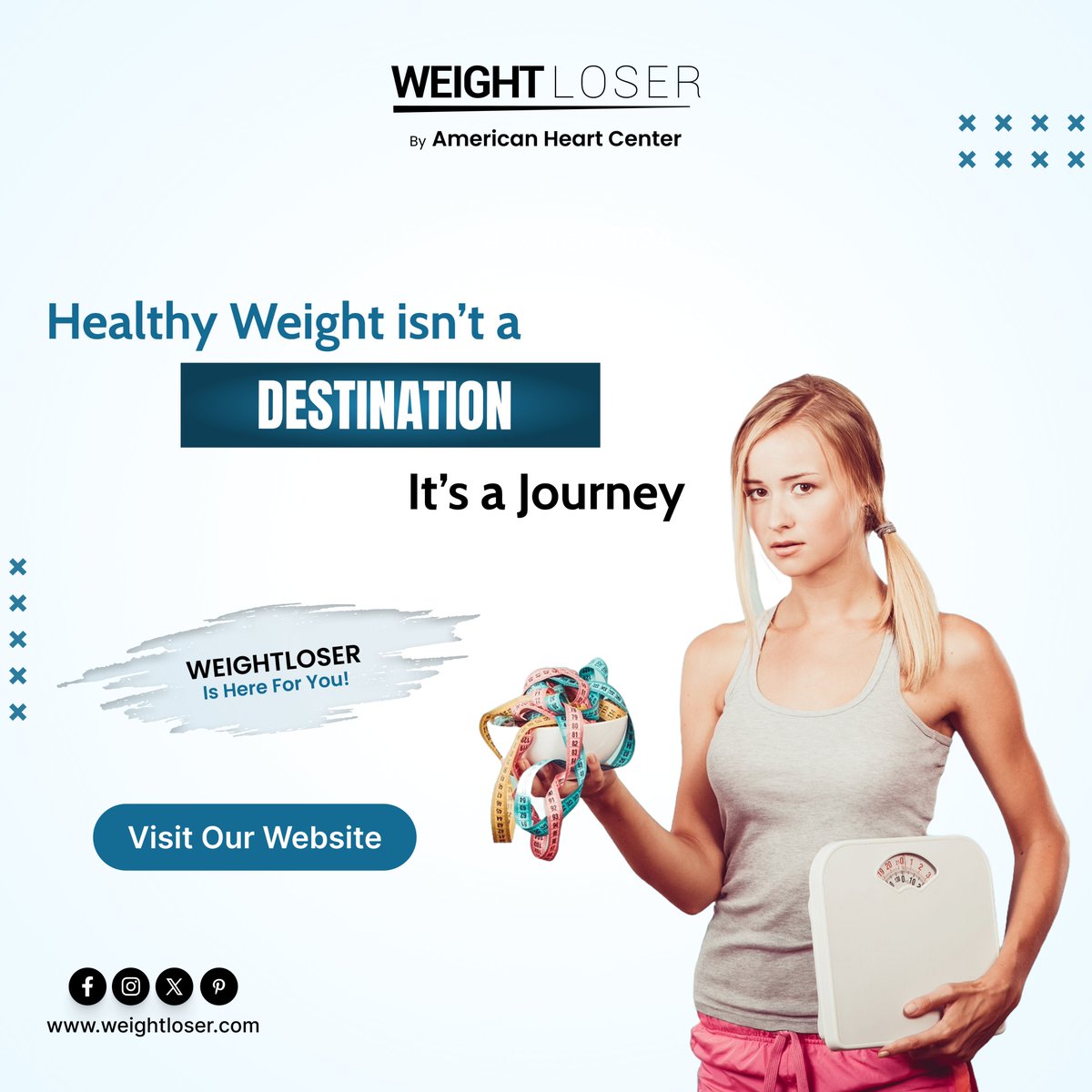 Adopt a healthier lifestyle with WeightLoser! 🌿 Personalized plans, expert advice, & supportive community to celebrate milestones. 🎉📱 Visit our website weightloser.com Now for 50% OFF!

#healthy #weightlossjourney #healthylifestyle #healthyweight #weightlossgoals