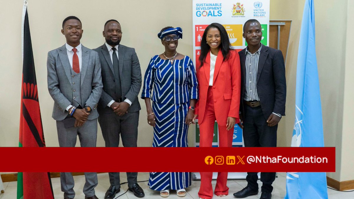 At the invitation of the United Nations Resident Coordinator in Malawi, Ms. Rebeccah Adda-Dontoh (@BeckyAdda), our founder, Ms. @NthandaManduwi was one of 3 youth invited to the 2024 @UN Country Team Malawi Annual Strategic Planning and Reflection Retreat.