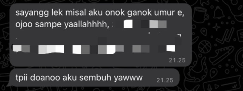 rindangtaaa's tweet photo. wkwkw sampe wes bikin wasiat😭 https://t.co/ZJGJaIpTHz