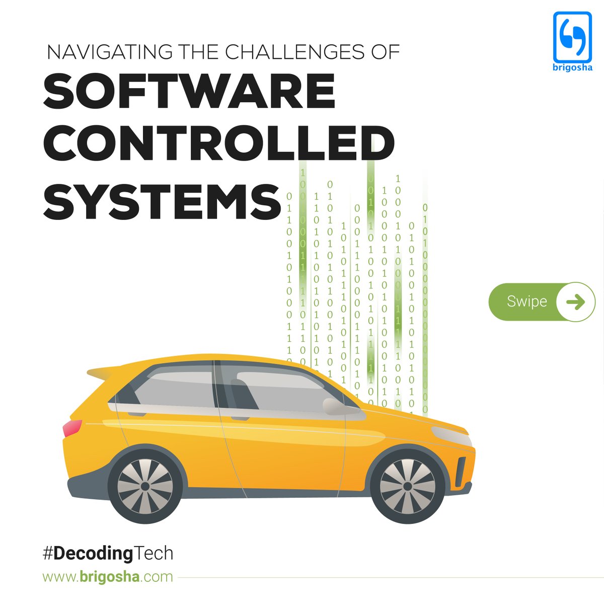Brigosha's tweet image. The future of mobility lies in autonomous vehicles controlled by #SoftwareControlledSystems, but ensuring their safety remains paramount. In this #DecodingTech series, we delve into the challenges and solutions for reliable software in new age vehicles.️
1/2
