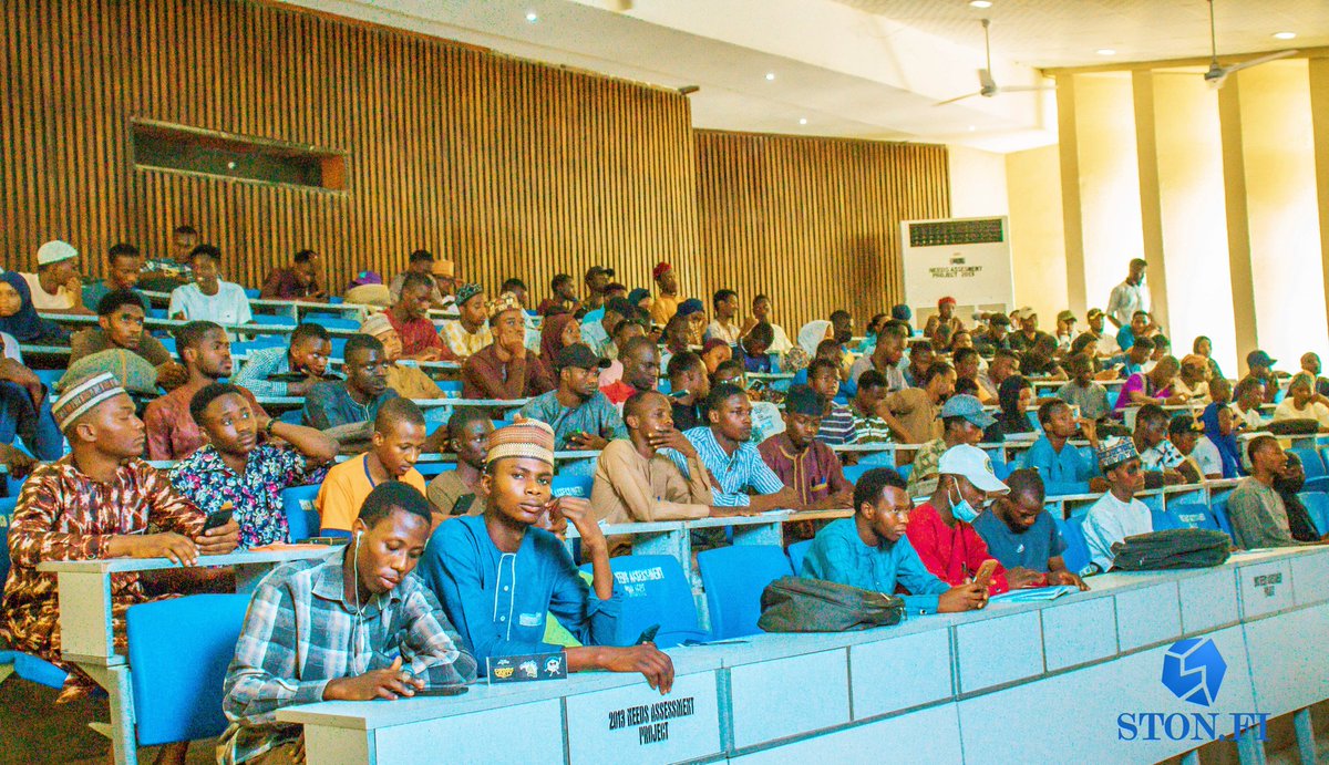officerjr10's tweet photo. Event Recap: Campus Meet-up with @ston_fi 

We had an amazing time at Ahmadu Bello University, Zaria, on April 13th, 2024, as I hosted a campus meetup for @ston_fi with my colleagues. Over 200 students joined us to explore https://t.co/sj4bRrKyQC and the Ton ecosystem. https://t.co/hyDlzLjaCK