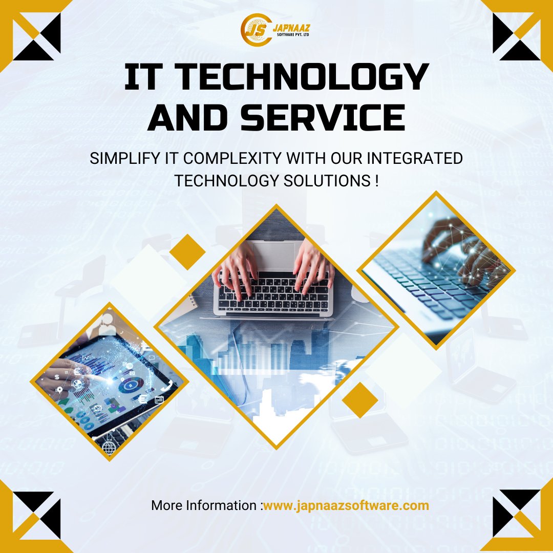 Tackle tech challenges head-on with Japnaaz Software’s seamless IT solutions! #SimplifyTech #IntegratedITSolutions
#ITTechnology #TechServices #ITsolutions #SimplifyComplexity #BusinessTechnology #Innovation #DigitalTransformation #JapnaazTech #EfficientSolutions