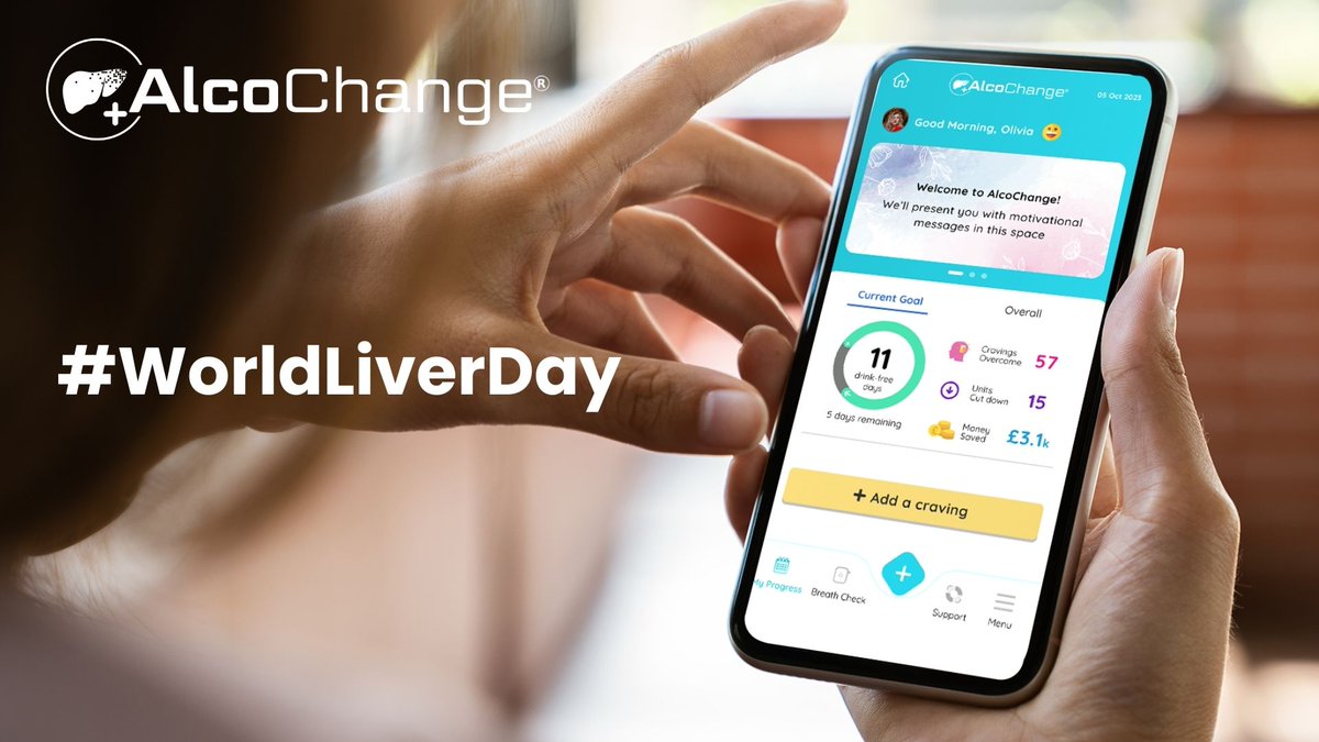 Alcohol-associated liver disease (ArLD), is a major cause of liver disease in Europe, highlighting the need for effective public health measures. #AlcoChange is a #DigitalMedicineDevice that will help stop or cut down your alcohol use. #WorldLiverDay #Stepupforliverhealth #Liver
