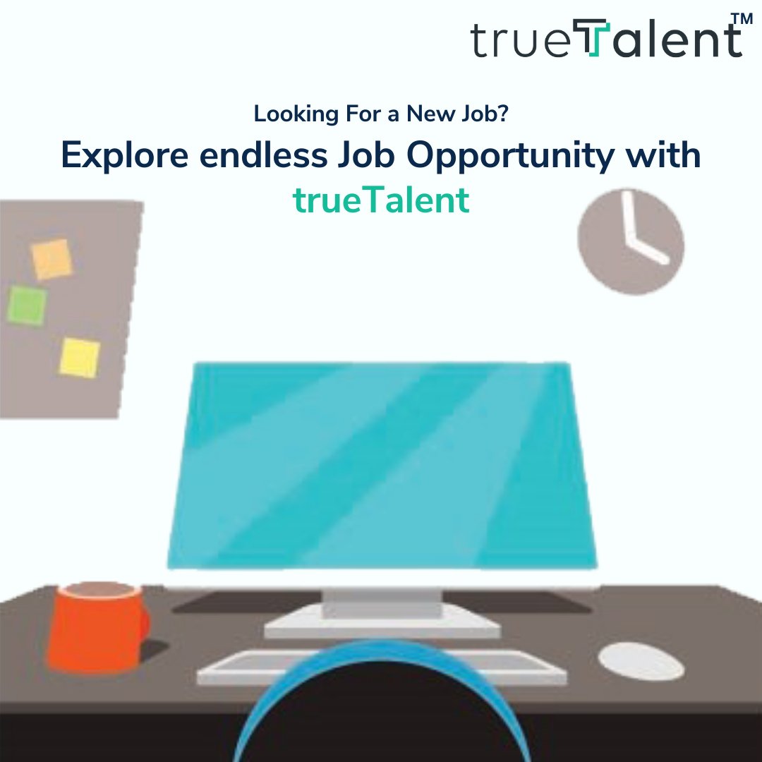 Ready to take the next step in your career? Explore endless possibilities with trueTalent.
.
.
#NewJob #CareerOpportunity #TrueTalent #JobSearch