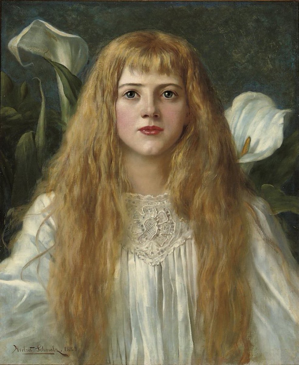 ハーバート・ギュスターヴ・シュマルツ（イギリス、1856〜1935）『美しき人』（1889年）