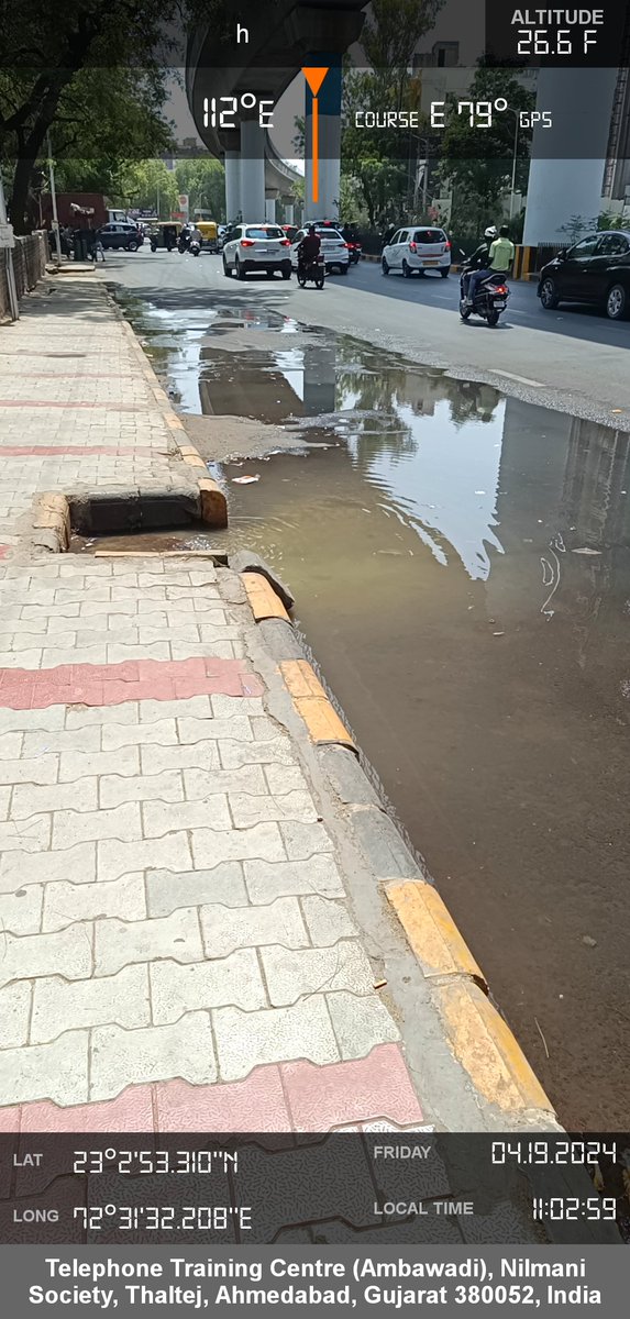 mayurmunno's tweet photo. Water logging 
@AMC_Complaints @AmdavadAMC @CMOGuj @TOIAhmedabad @PMOIndia https://t.co/1s7BrDSDsz