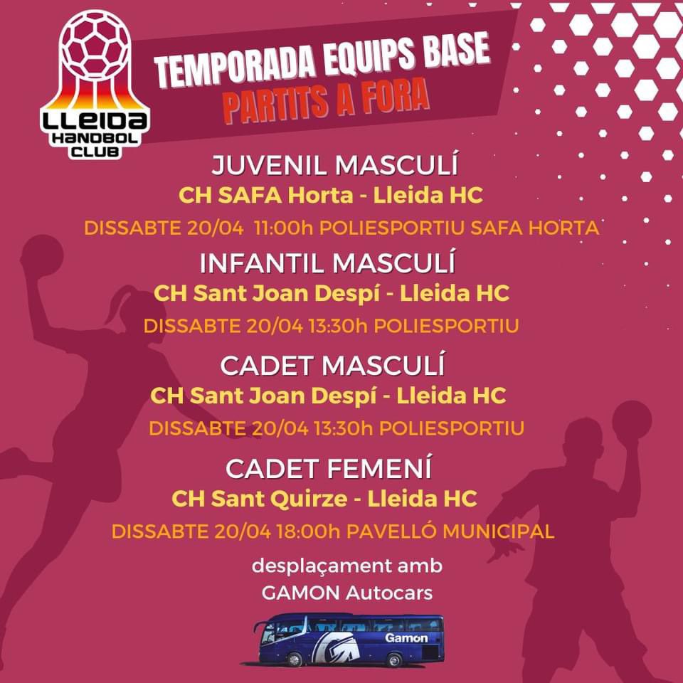 LleidaHC's tweet image. 🗓️ Cap de setmana intens pels equips base del Lleida HC i el CH Alcarràs. 🙌🏼🙌🏼
#LleidaHC #equipsbase
