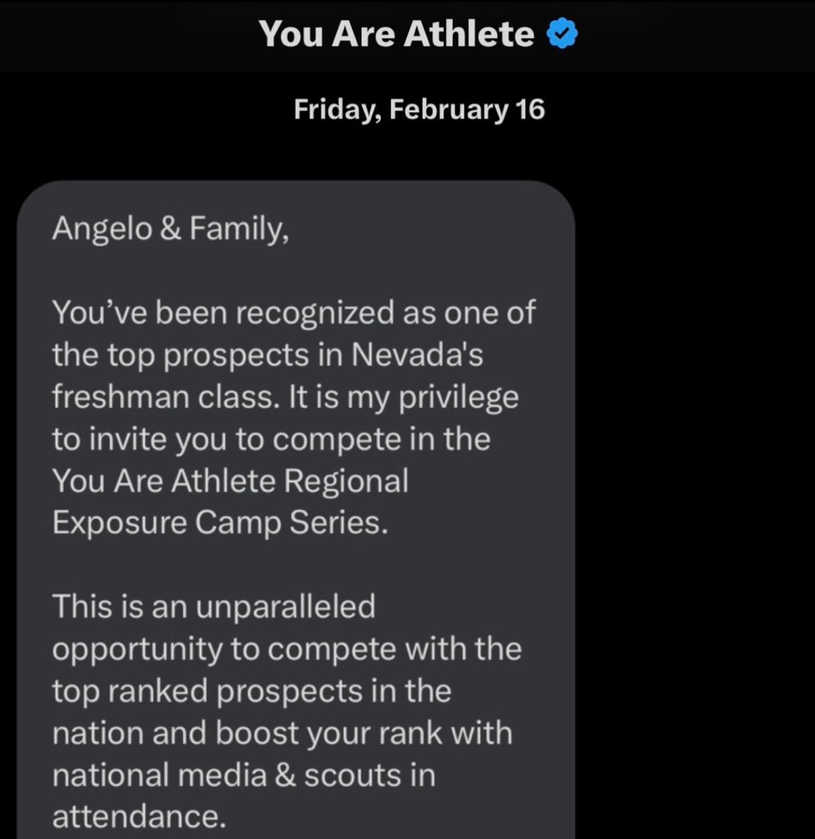 Angelo DiChristopher tweet media