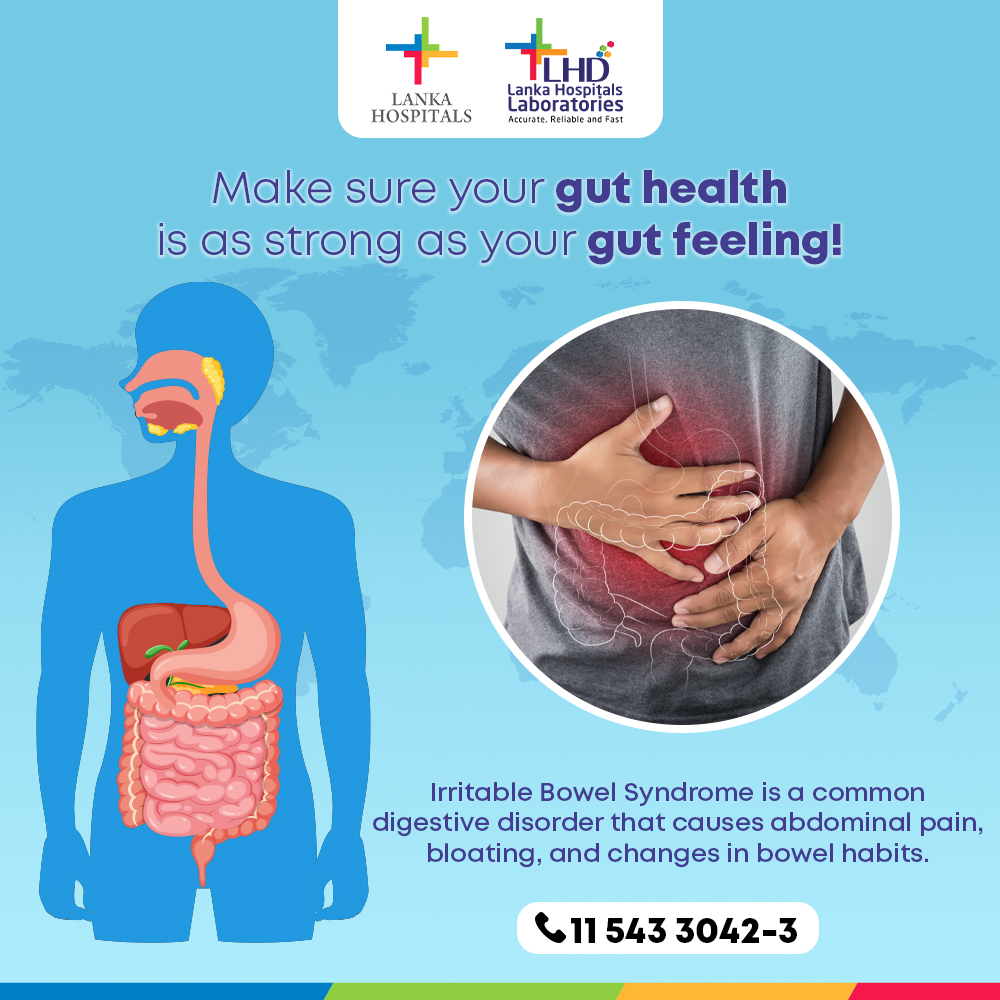 Lanka Hospitals is proud to support World IBS Day, raising awareness about the impact of Irritable Bowel Syndrome and advocating for better understanding and care for those affected.

#LankaHospitals #WorldIBSDay #DigestiveHealth #IBSAwareness #SriLanka