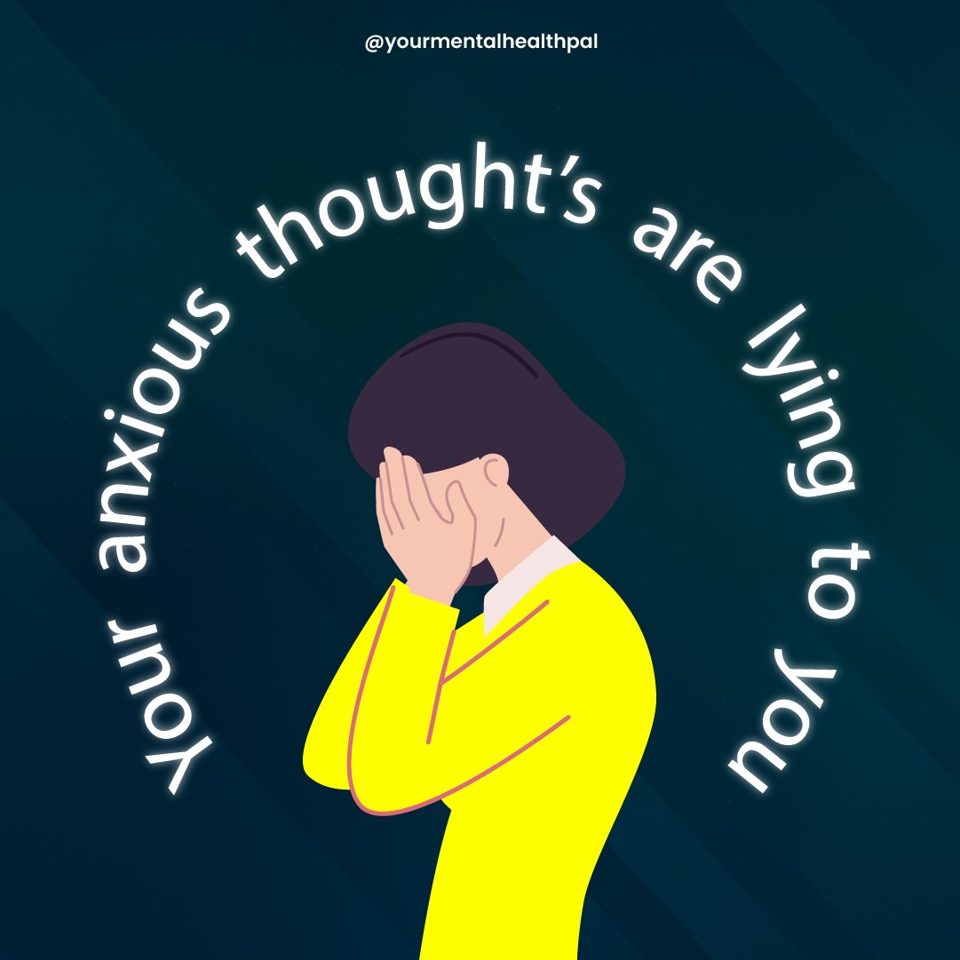Remind yourself: Your anxious thoughts don't define you. They're distortions, not reality. Take a deep breath, challenge them, and reclaim your peace.💙
#yourmentalhealth #InnerStrength #MentalHealthMatters #MentalHealthSupport #anxietyawareness #anxiety #SelfLove #quoteoftheday