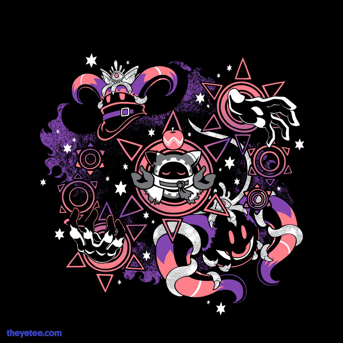 This majestic The Rejected Regalia design, drawn by the amazing @PeppermntBubble, is available on The Yetee for the next 24 hours! theyetee.com/products/the-r…