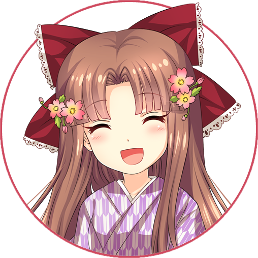 1girl solo long hair blush smile open mouth brown hair  illustration images