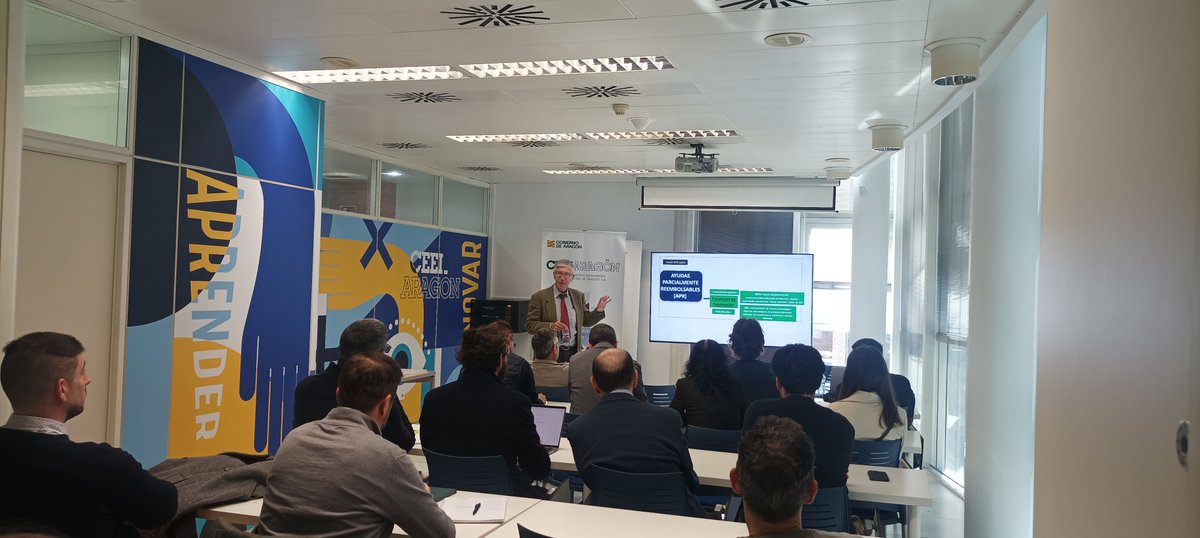 CEEIARAGON's tweet image. 2⃣6⃣ proyectos tecnológicamente innovadores asisten a la jornada de @CEEIARAGON sobre líneas de financiación CDTI 💰
 📌@CDTI_innovacion  #LuisMaeso #innovacion #Neotec2024

👀➕lc.cx/zO8aKx