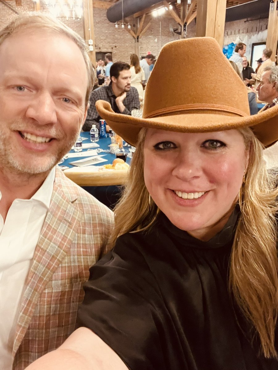 CoachBDW's tweet photo. Boots & Bids tonight with the OLQH crew! Lots of fun! ๐ฅพ๐ค And ran into my fav after!! #topnight๐ฅ https://t.co/cXMrErPNB8