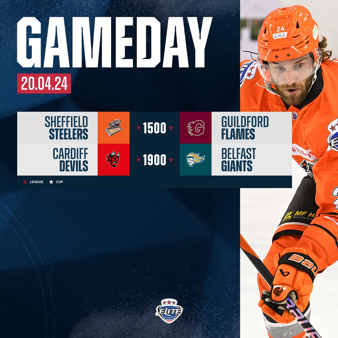 Gameday | #EIHL Four teams, but only two places in the Final on the line. Watch LIVE on @PremSportsTV!