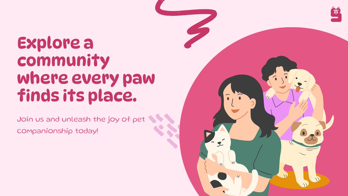 Discover a Paw-fect Community for Pet Lovers! 🐾❤️ Join us where every paw finds its place. Let's share our love for pets together!

#petlove #petlovers #community