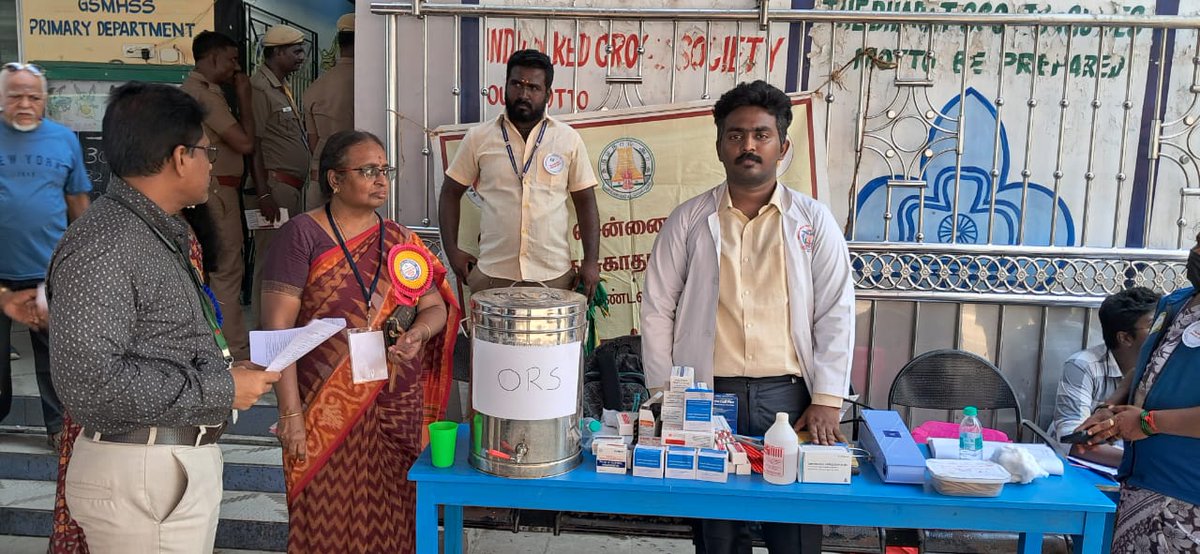 Dear #Chennai Voters,
#ChennaiCorporation has organized medical check-up camps at all polling stations across Chennai. Cast your vote and ensure your well-being at your polling station

#ChennaiCorporation
#Election2024
#Elections2024
#ElectionDay
#LokSabhaElections2024