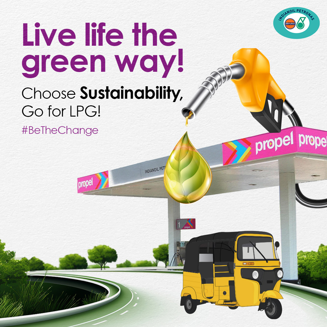 When you choose Auto LPG, you not only reduce emissions but also lower carbon footprints. #BeTheChange and contribute to the environment. #IPPL #LPG #CleanEnergy #SustainableChoice #ReduceCarbonFootprint #GreenDriving #GreenLiving
