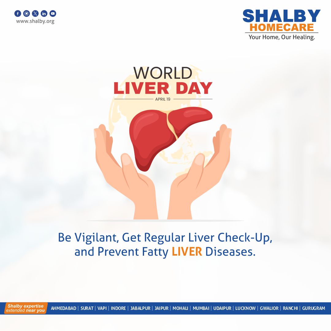Let’s prioritize the well-being of our liver health through cultivating a healthy lifestyle and regular check-ups. Remember, Liver Hai to Life Hai.

#worldliverday #liverhealth #shalbyhospitals #liverhealthawareness #liverhealth #LiverCancerAwareness