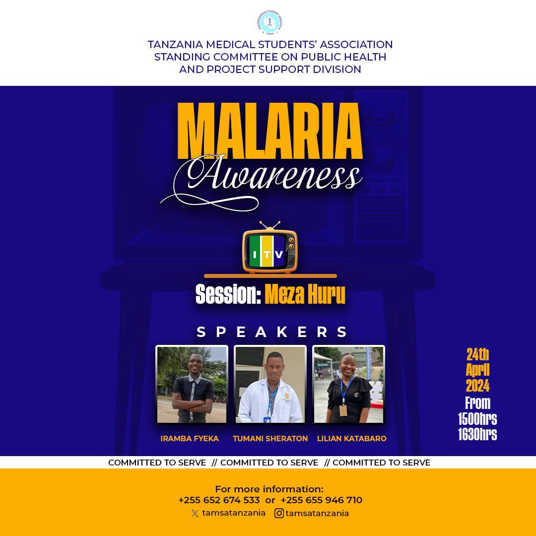 Stay informed, stay safe. Let's raise awareness about malaria and help prevent its spread in our community. #MalariaAwareness #committed to serve #zero malaria