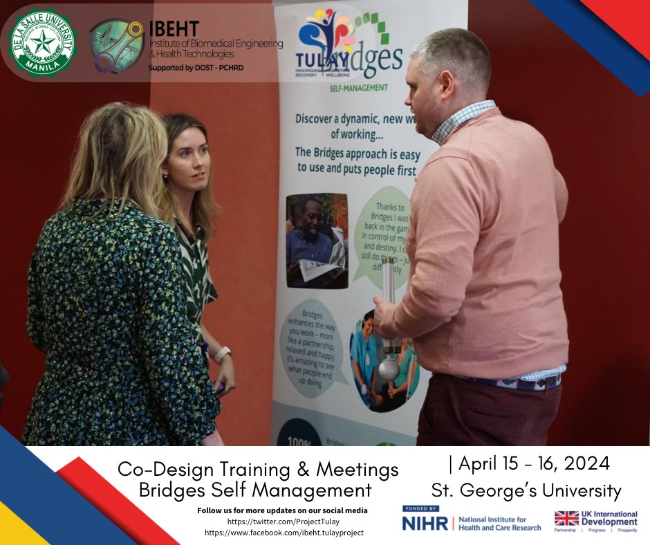 It’s time to dive into the dynamic process of co-design implementation for stroke care improvement! — as we embrace the messiness of the starting stages, excitement fuels our commitment towards change 🫡

Happy to work hand in hand, <a href="/bridgesselfmgmt/">Bridges Self-Management</a> ! <a href="/JonesFio/">Fiona Jones</a> <a href="/PaulaOtter1/">Paula Otter</a> 🇵🇭🇬🇧