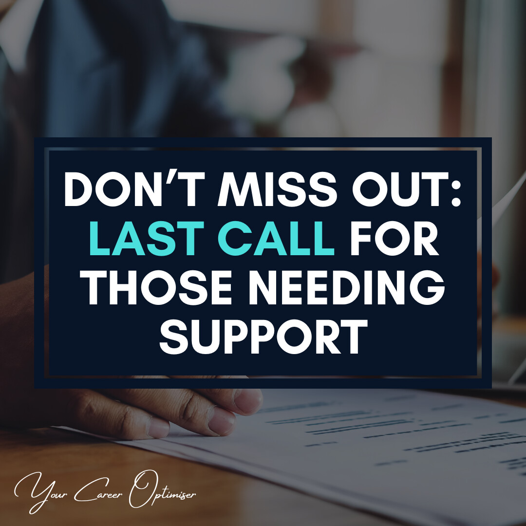 CareerOptimiser's tweet image. Morning everyone!
It is now final call for anyone needing help with their career.  I have one spot remaining between now and May.
Have a great weekend everyone!
#CVWritingServices #CareerCoach #InterviewWorkshop #CareerOptimisation