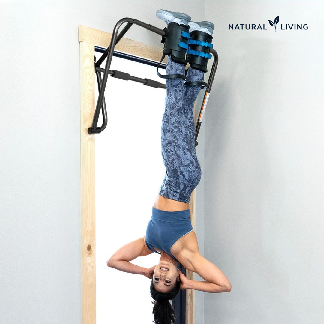 NaturalLivingUK's tweet image. Flip your fitness routine! Explore our range of inversion tables to enhance your workouts and spinal health. 

Perfect for home gyms! buff.ly/3Up7A9G 

#InversionTable #HomeWorkout