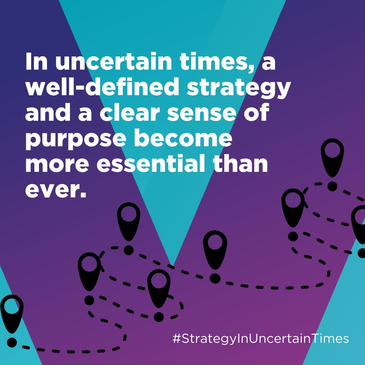 In times of uncertainty, a well-defined strategy and a clear sense of purpose are not just tools; they're the anchors that steer us through the storm. Let's navigate challenges with purpose and precision. #StrategyInUncertainTimes #ClearPurpose