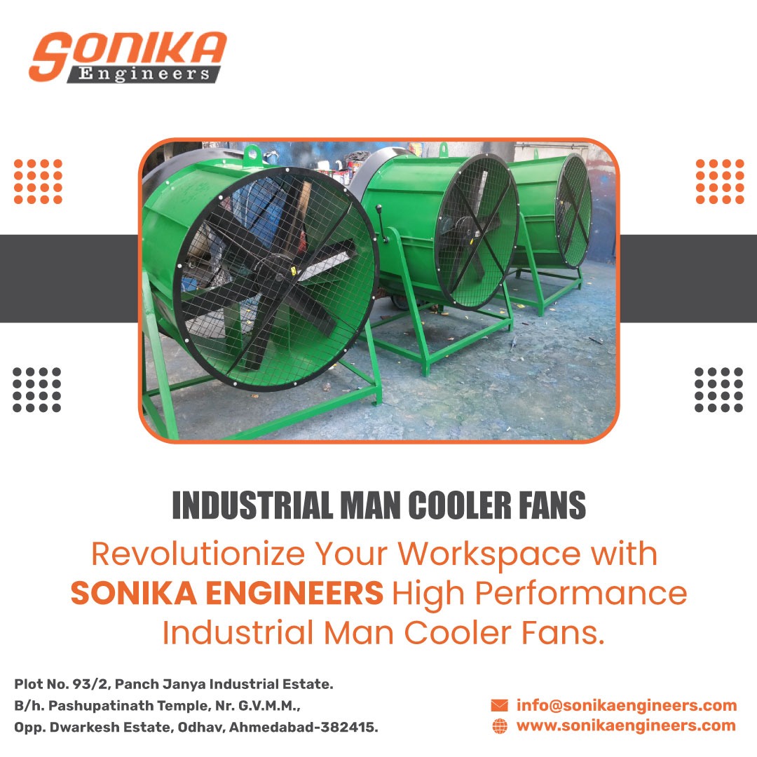 The strong Industrial Man Cooler Fans from SONIKA ENGINEERS will completely change your workstation. Optimize comfort and efficiency in work environments.

🌐sonikaengineers.com/industrial-man…

#SonikaEngineers #IndustrialFans #CoolingSystem #WorkplaceComfort #IndustrialCooling #Industrial