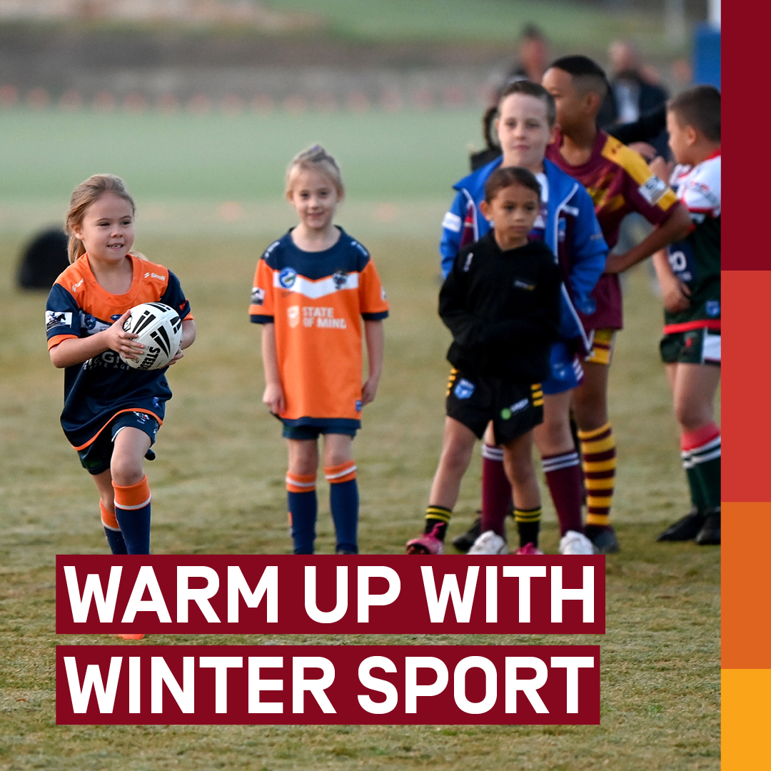Tell your friends it’s time to Warm up with Winter Sport! Get involved today 👉 sportaus.gov.au/get-involved @NRL | @touchfootyaus