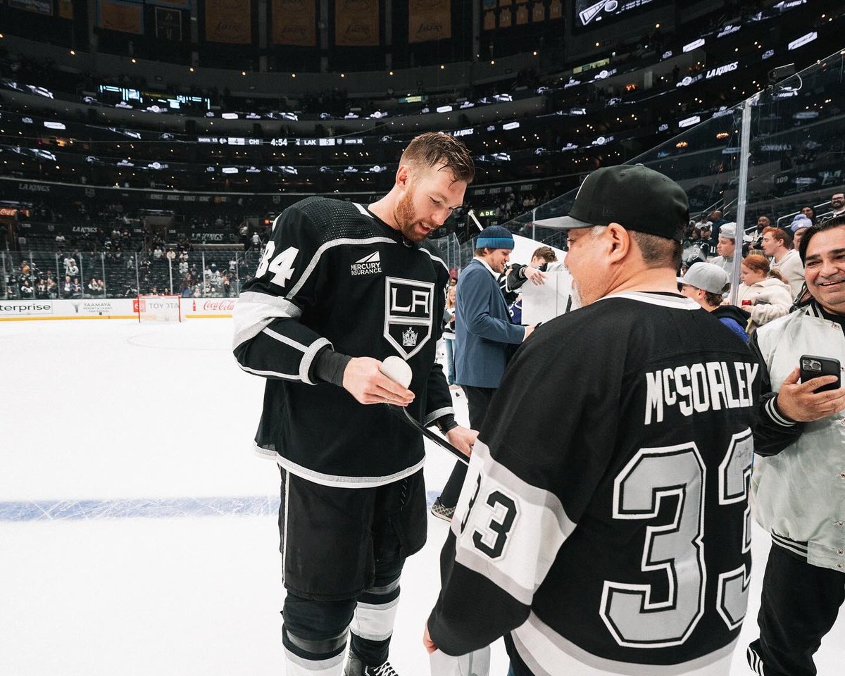 The best Fan Appreciation Night tradition: the jerseys off our backs for the best fans in the world. 🤍