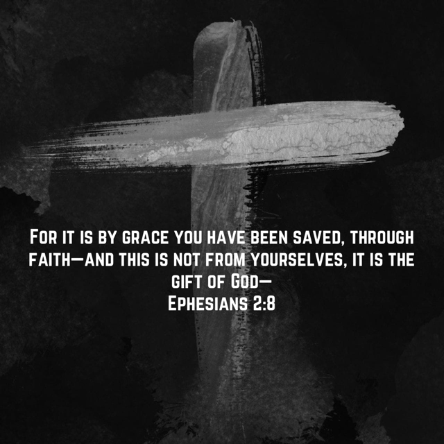 By grace you have been saved through faith—not your own doing, but a gift from God. - Ephesians 2:8. Remember, salvation is freely given, not earned. Let’s carry this grace in our hearts as we go about our life. #Grace #Faith #GiftOfGod