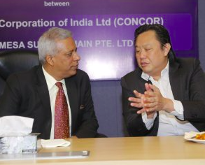 RailAnalysis's tweet photo. #CONCOR and #PSA MESA forge strategic #partnership to enhance logistics efficiency in India
Read more...https://t.co/GGgqkHbPL3
#indianrailways #railway #infrastructure #development #stations #MoU #logisticsservice #collaboration #project https://t.co/3ZCX3NUKgo