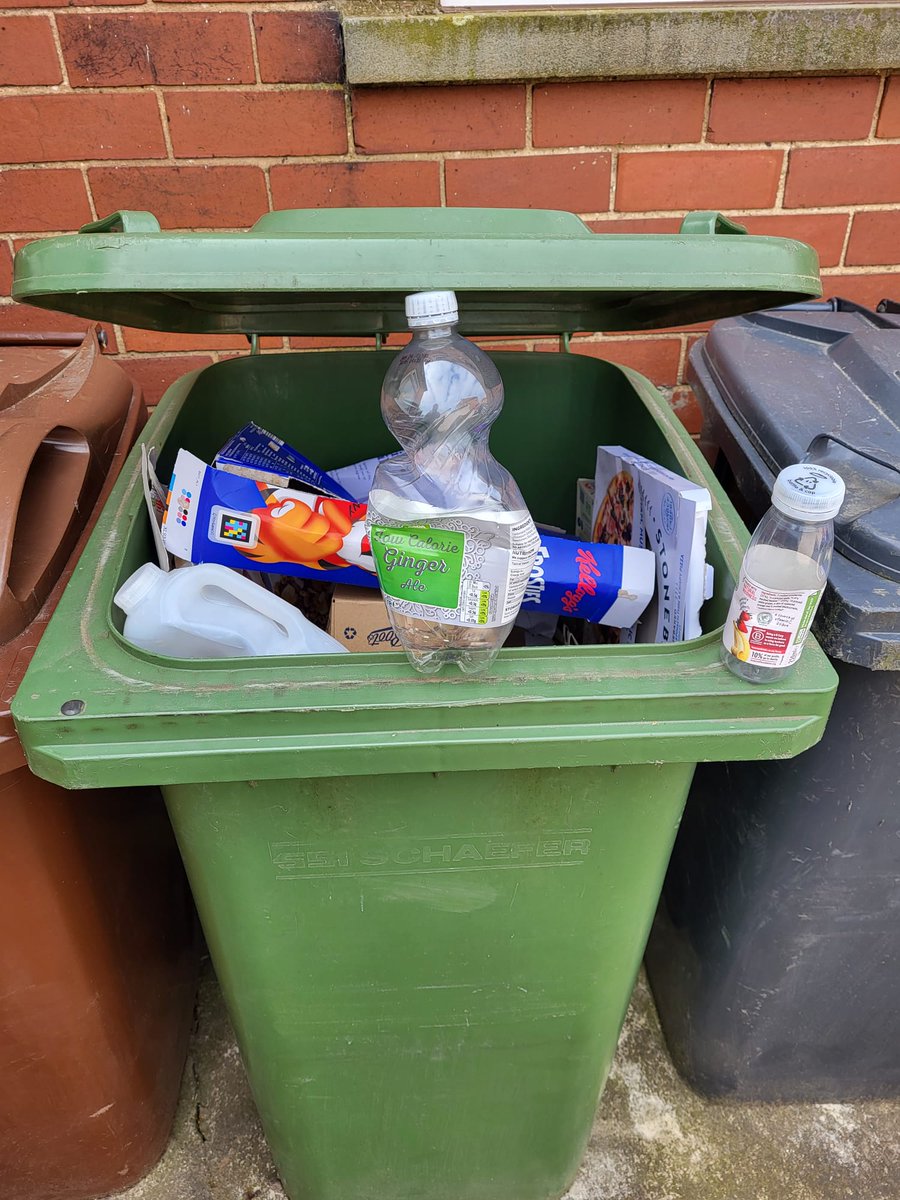 Is it plastic and a bottle? Then no matter whether its small or big, you can green bin it!💚 🗑️