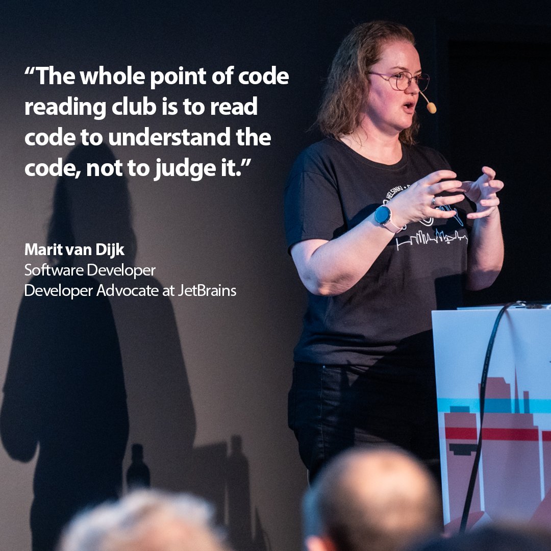 Ever considered the value of practicing code reading as a developer? Last year, Marit van Dijk (@MaritvanDijk77) gave an insightful talk on the importance and advantages of code reading and how practicing it can improve the quality of your own code. 📹 youtu.be/082VuHjiNNk?si…