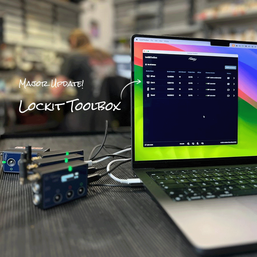 EngineerServUA's tweet image. Нова версія програми #Ambient Lockit Toolbox дає можливість налаштовувати декілька пристроїв #Lockit одночасно, а також завантажувати лог-файли з NanoLockit та Lockit (заміна застарілого застосунку NanoLockit Logger App).#broadcast #proVideo
bit.ly/3U84S7g