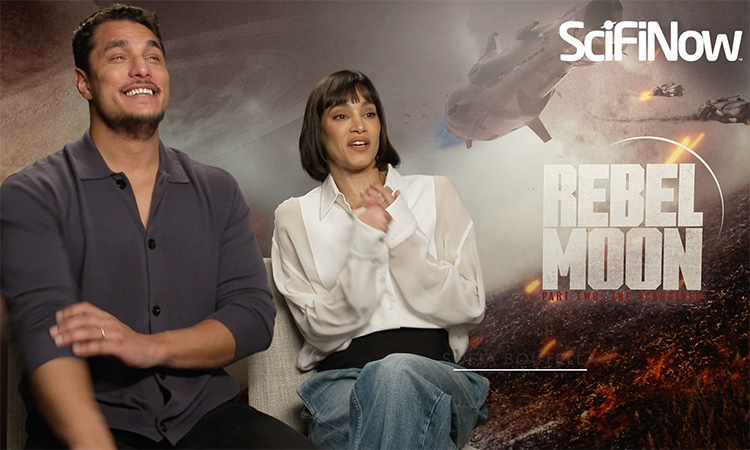 In our video interview #RebelMoon — Part Two: The Scargiver stars #SofiaBoutella and Staz Nair tell us about whether they’d be interested in a Rebel Moon: Part Three…

scifinow.co.uk/exclusive/rebe…