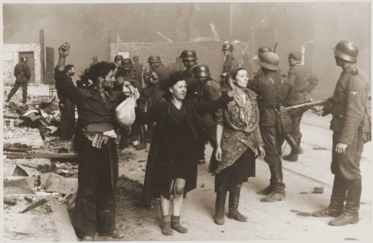 Am 19. April 1943 beginnt der Aufstand im Warschauer Ghetto.