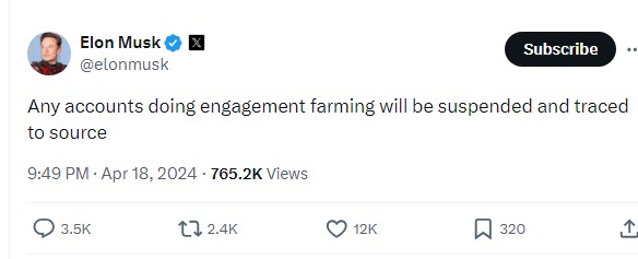 What's engagement farming please? 🤔