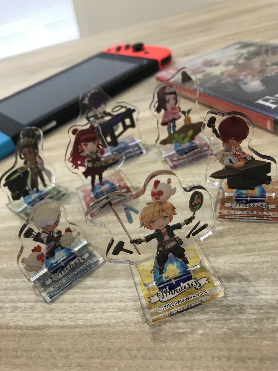 ✨『FREDERICA（フレデリカ）』新作グッズ発売✨

DMMスクラッチさんからミニ・アクリルスタンドが発売中です！
拠点で副業するワンダラーたちがかわいいです👀

他にも魅力的なグッズが盛りだくさん！ぜひチェックしてみてください🔍
scratch.dmm.com/kuji/frederica/
#7レデリカ