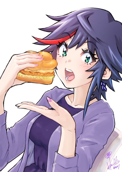 ゆめこちゃんごはんタツタタイムかな?🍔
#秋里夢女子 