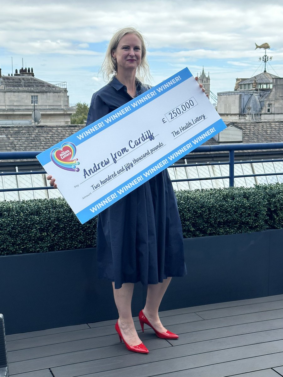 It’s my last day as CEO of The Health Lottery. I loved leading its transformation, launching the new website & subs product, telling the stories of the people whose lives we transformed & handing over large cheques! Off to find my next adventure, be it land, sea or river-based!