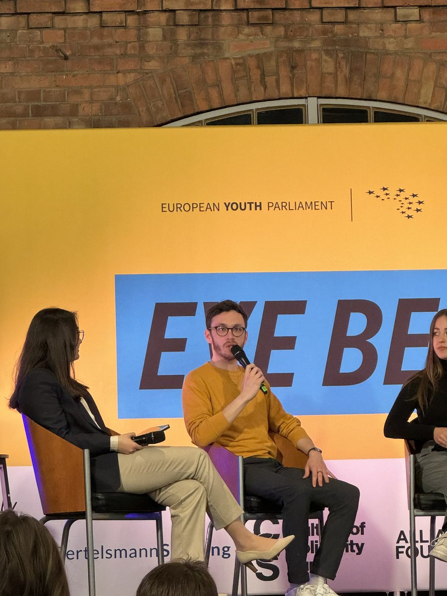 🗣️“Youth participation is a mindset. Young people have opinions on everything, not just youth topics” - <a href="/JanisFifka/">Janis Fifka</a> urges policymakers to change their point of view when it comes to young people