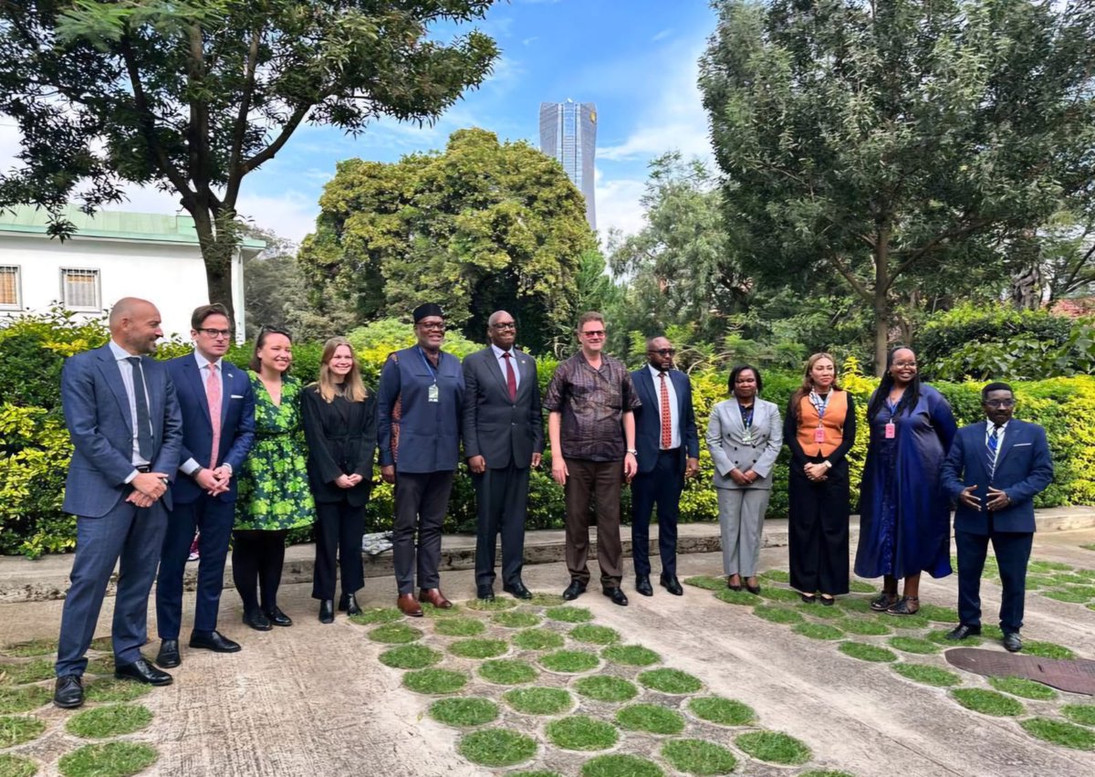 ndinga's tweet photo. Great conversation in troubled times. At @nupinytt  &amp; @NordicAfrica seminar w. @SweAmbETandAU; @NorwayinAddis  &amp; key voices such as @NgogaFred.  #AfricaNordic common interests have built APSA. But times are changing: with reform, in polycrisis, how will they leave no one behind? https://t.co/LScxThR19X