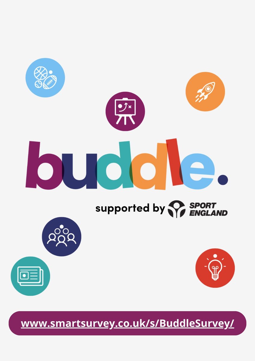 Calling all clubs and community groups! 📣 We want to hear your thoughts on #Buddle to help us understand what impact it has made. Get involved here: smartsurvey.co.uk/s/BuddleSurvey/