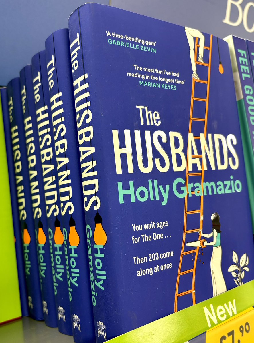 This is what #TheHusbands are getting up to in @Tesco @hollygramazio @ChattoBooks #booklover #bookblogger #bookboost #booktok #booktwt #booktwitter #bookstagram #BooksWorthReading