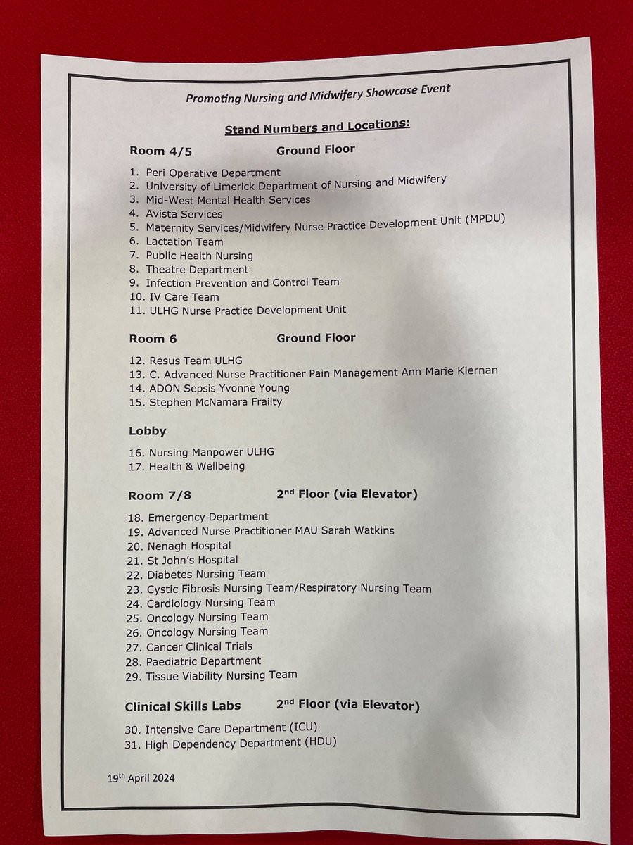 Trisha Leahy (@leahy_trisha) on Twitter photo All happening today at <a href="/CERC_UHL/">Clinical Education & Research Centre</a> showcasing to Secondary School transition year students to show case Nursing and Midwifery throughout the different stands 😀
#UHL #NursingJobs All happening today at <a href="/CERC_UHL/">Clinical Education & Research Centre</a> showcasing to Secondary School transition year students to show case Nursing and Midwifery throughout the different stands 😀
#UHL #NursingJobs
