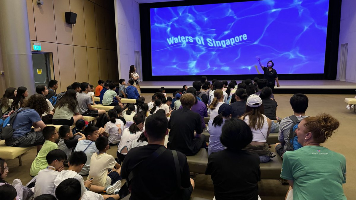 SiddharthDesai's tweet photo. The #NEWater facility by @PUBsingapore in Singapore.

This is a #water reclamation facility where "used-water" (we call it sewage) is converted to drinkable water.

Societal acceptance for this water is very high thanks to sustained trust, education & communication over 20 years

Last week for @thinkbanklive I had spoken about some of the water management policies & practices in #Singapore which allows the city state to secure her water.

Link here (Marathi interview): https://t.co/8WdUstYCMi

Learn more about NEWater here: https://t.co/SMaVjvtNEs & here: https://t.co/yNZrd75wKe