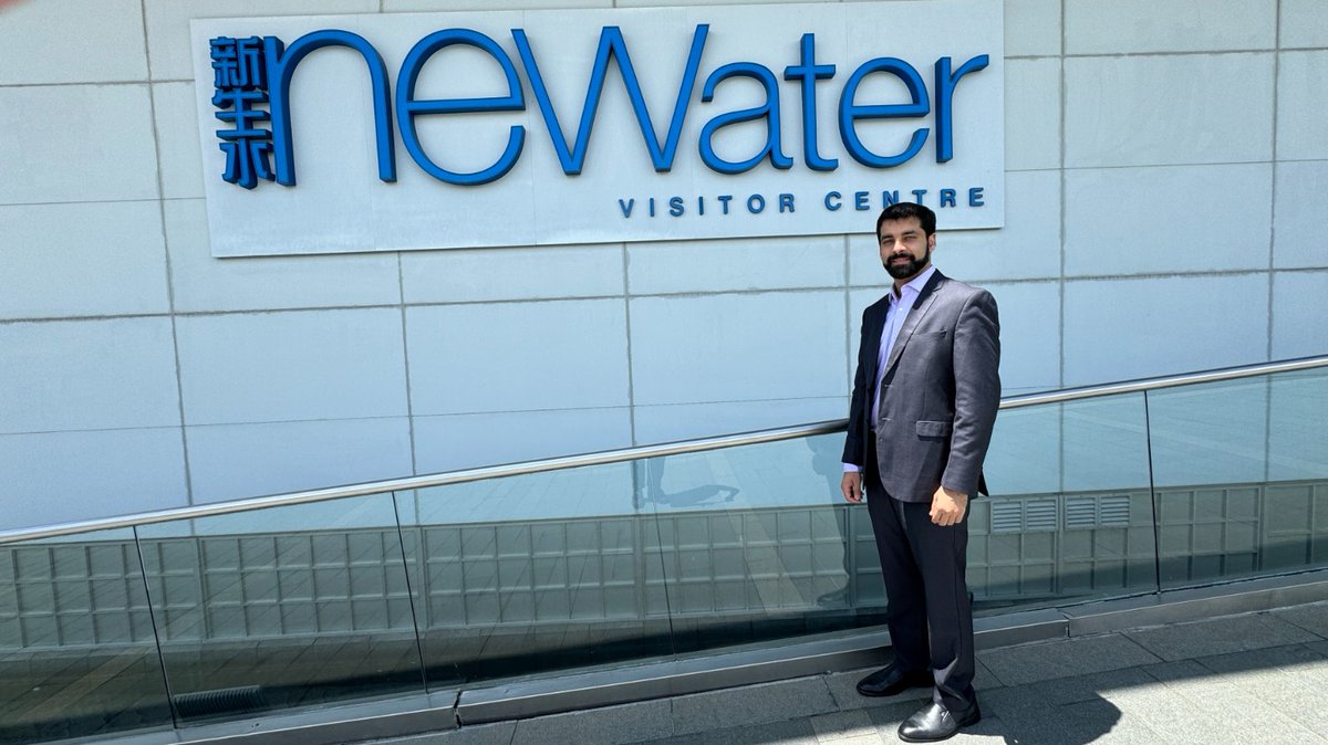 SiddharthDesai's tweet photo. The #NEWater facility by @PUBsingapore in Singapore.

This is a #water reclamation facility where "used-water" (we call it sewage) is converted to drinkable water.

Societal acceptance for this water is very high thanks to sustained trust, education & communication over 20 years

Last week for @thinkbanklive I had spoken about some of the water management policies & practices in #Singapore which allows the city state to secure her water.

Link here (Marathi interview): https://t.co/8WdUstYCMi

Learn more about NEWater here: https://t.co/SMaVjvtNEs & here: https://t.co/yNZrd75wKe